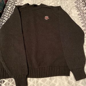 Lands End badger sweater
